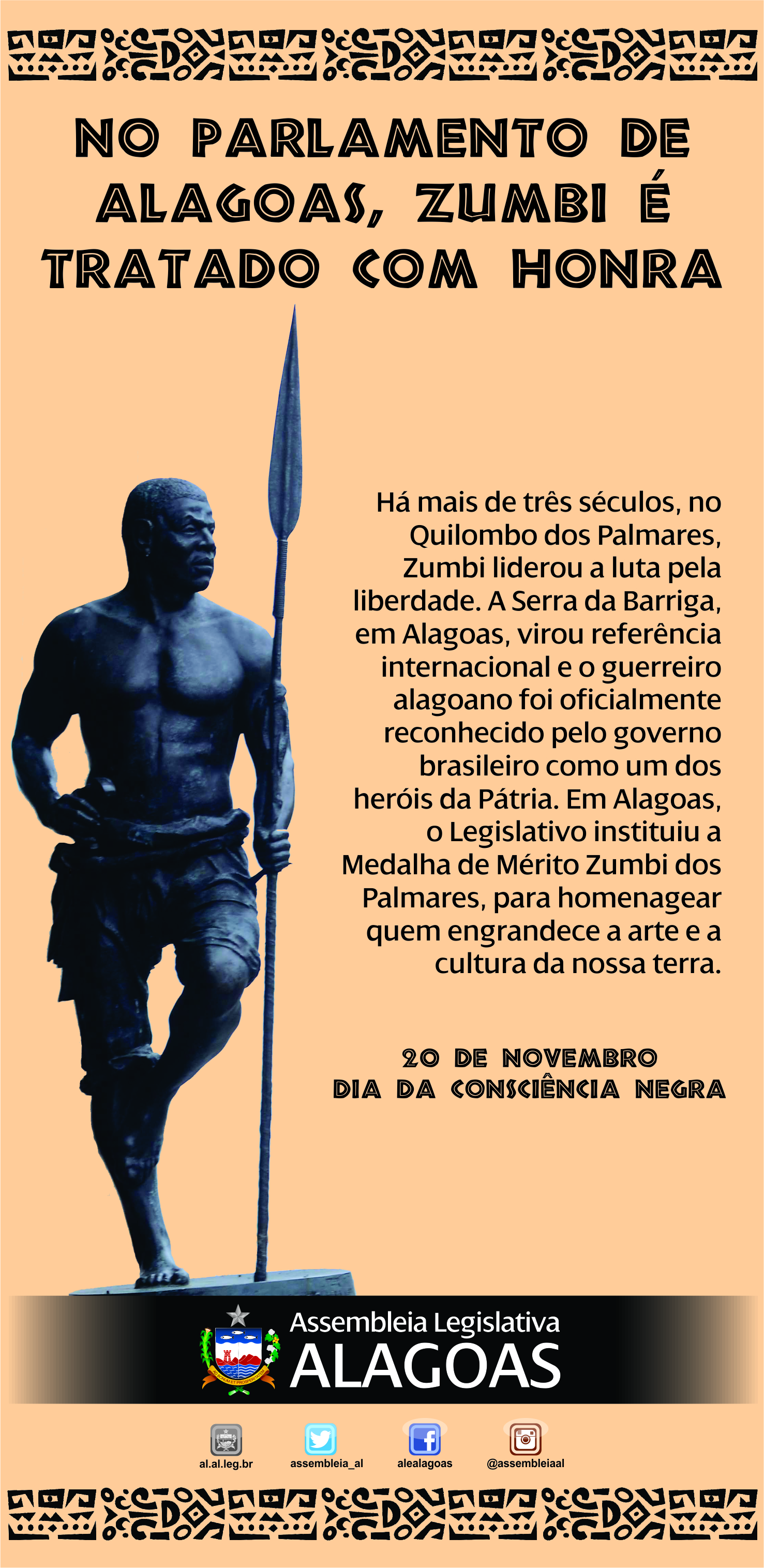 20 de novembro - Dia da Consciência Negra