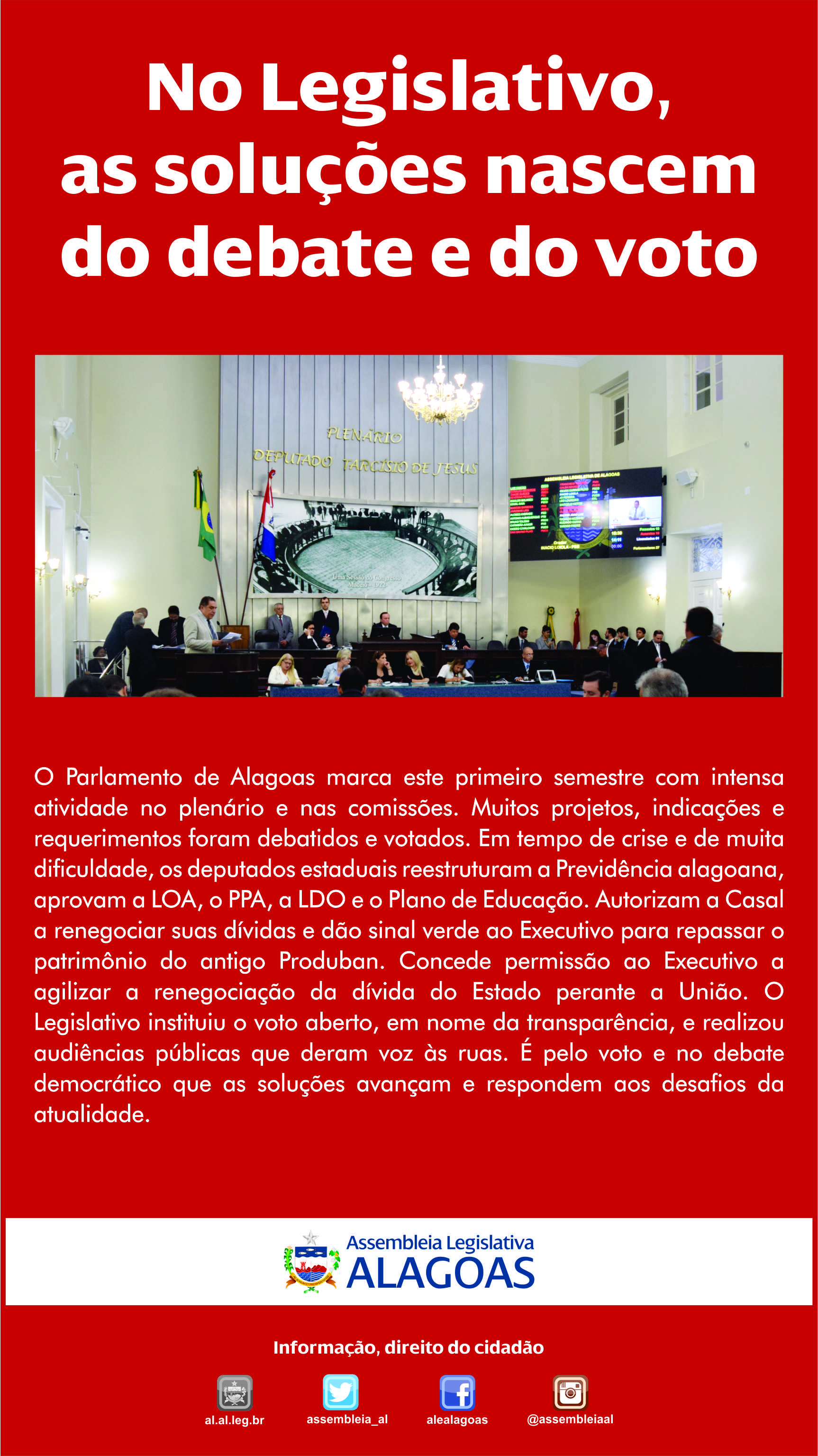 Balanço Atividades do 1º Semestre